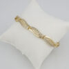 Bangles Woman/Pulsos Dama/  Zircon Stone/  14K Real Color /M0040