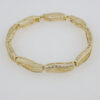 Bangles Woman/Pulsos Dama/  Zircon Stone/  14K Real Color /M0040 - Image 2