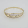 Bangles Woman/Pulsos Dama/  Zircon Stone/14K Real Color /P0058