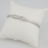 Bangles Woman/Pulsos Dama/  Zircon Stone/Silver Color// P0062