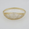 Bangles Woman/Pulsos Dama/  Zircon Stone/14K Real Gold Color/P0068 - Image 2