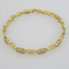 Bracelets Woman/ Pulseras Dama/  Zircon Stone/  14K Real Color///B-0080