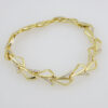 Bangles Woman/ Pulsos Dama/// 14K Real Color/// Zircon Stone///  FREE SHIPPING OVER $50.00 DOLLAR PURCHASE///B-0084 - Image 2