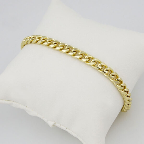 Bracelets Woman or Men/ Manillas Mujer o Hombre/  14K Real Color// 6mm// B0069
