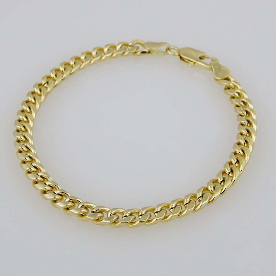 Bracelets Woman or Men/ Manillas Mujer o Hombre/ 14K Real Color// 6mm ...