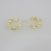 Earrings Woman/ Aretes Dama/  14K Real Color// E0072