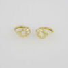 Earrings Woman/ Aretes Dama/ 14K Real Color// E0087