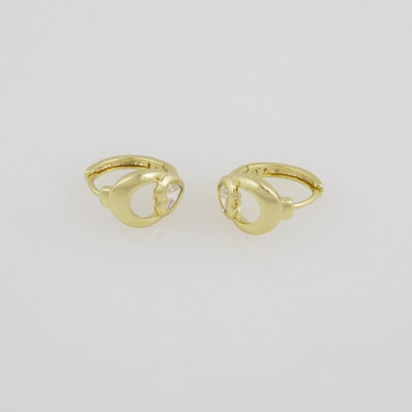 Earrings Woman/ Aretes Dama/ 14K Real Color// E0087