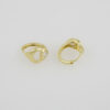 Earrings Woman/ Aretes Dama/ 14K Real Color// E0087 - Image 2