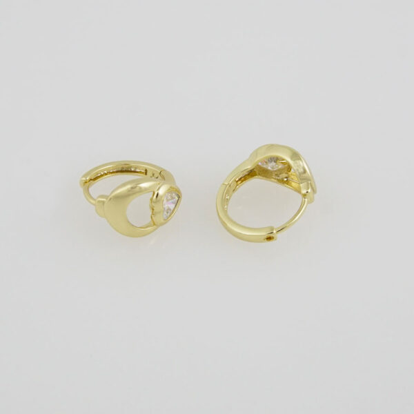 Earrings Woman/ Aretes Dama/ 14K Real Color// E0087