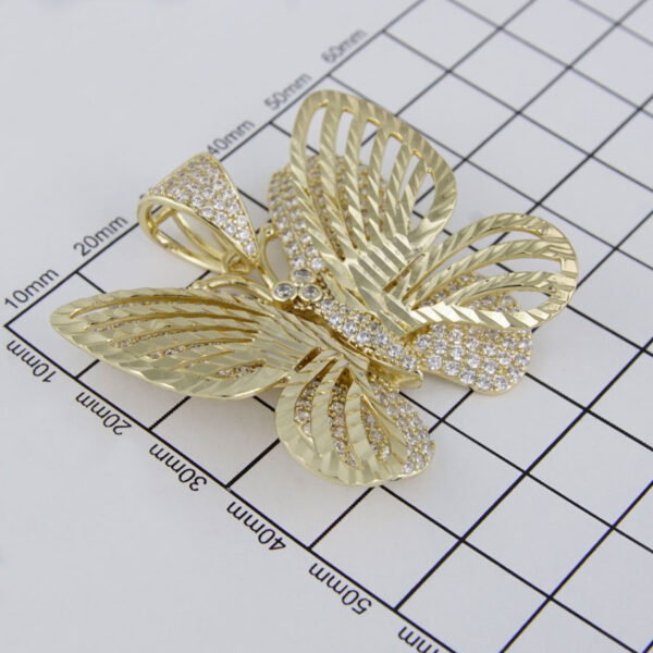 Pendants / Colgantes//  14K Real Color//  Zircon Stone///PEN35