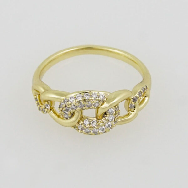 R015 Ring - Anillos - 14K Real Color - Zircon Stone