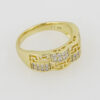 R043 Ring - Anillos - Zircon Stone - 14K Real Color