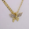Cadenas & Colgantes/ Necklaces W/ Pendants / 14K Real Color/  Zircon Stone/  4mm X 45cm,50cm,x60cm// SET07 - Image 2