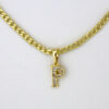 Cadenas & Colgantes/ Chain W/Pendants / 14K Real Color/ Zircon Stone/ 2mm X 45cm  /SET37 - Image 2