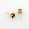 Earrings Woman/ Aretes Dama/ Zircon Stone/ 14K Real Color//E107