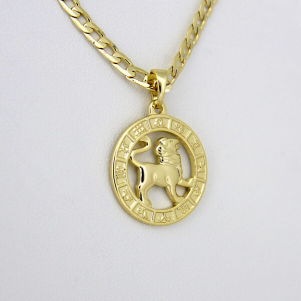 Cadenas & Colgantes/ Chain W/Pendants / 14K Real Color/ 3mm X 45cm  FREE SHIPPING OVER $50.00 DOLLAR PURCHASE///SET63