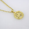 Cadenas & Colgantes/ Chain W/Pendants / 14K Real Color/ 3mm X 45cm  FREE SHIPPING OVER $50.00 DOLLAR PURCHASE///SET63 - Image 3