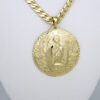 Cadenas & Colgantes/ Chain W/Pendants / 14K Real Color/  8mm X 60cm // SET73 - Image 2
