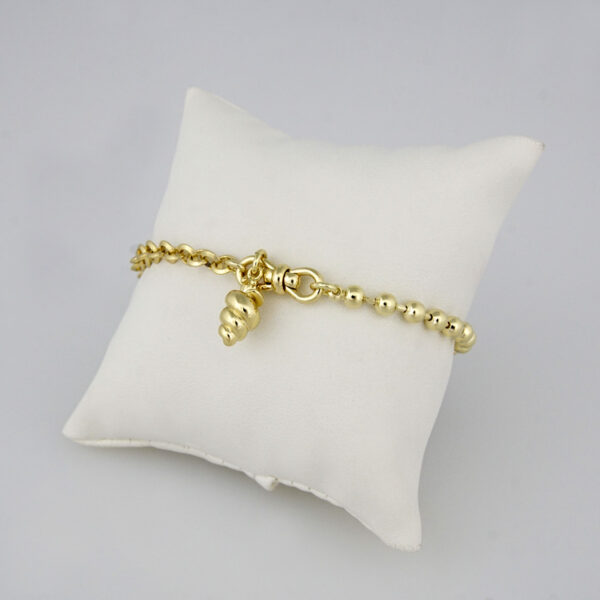 Bracelets Woman/ Pulseras mujer/  Plain/  14K Real Color//B0137