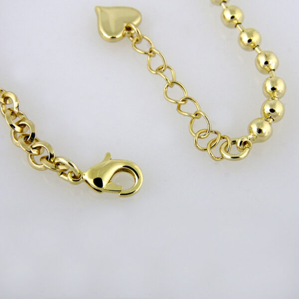 Bracelets Woman/ Pulseras mujer/  Plain/  14K Real Color//B0137