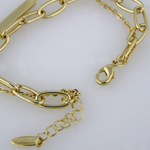 Bracelets Woman/ Pulseras mujer/ Plain/ 14K Real Color// B0139