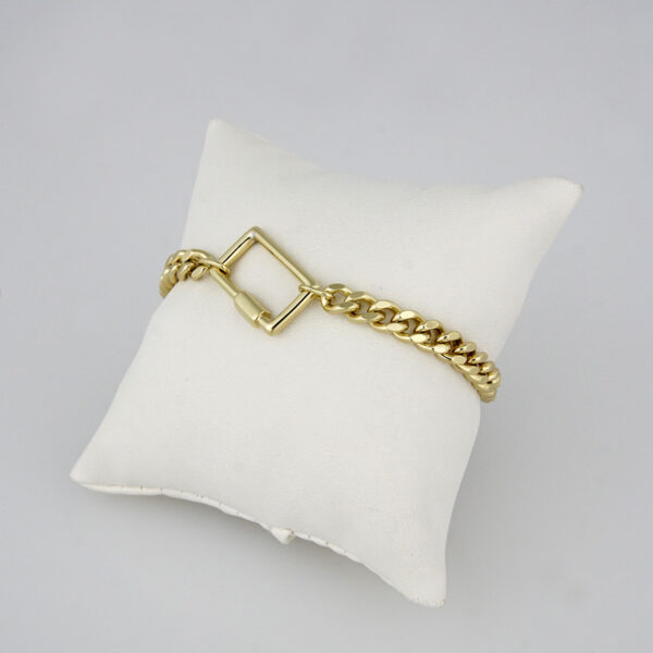Bracelets Woman/ Pulseras mujer/ Plain/ 14K Real Color// B0139