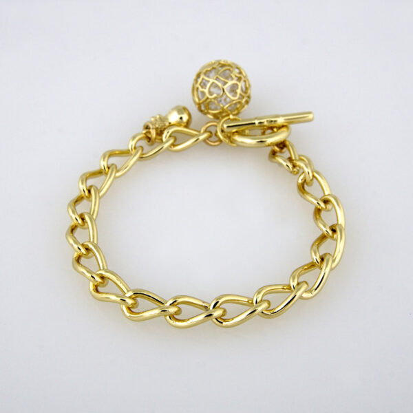 Bracelets Woman/ Pulseras Dama/Zircon Stone/14K Real Color// B0148 - Image 2