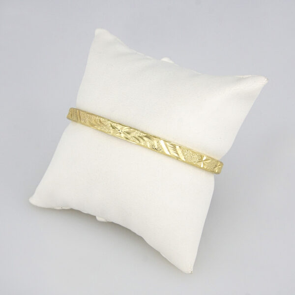 Bangles Woman/ Pulsos Dama/  Plain/  14K Real Color// P00107