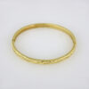 Bangles Woman/ Pulsos Dama/  Plain/  14K Real Color// P00107 - Image 2