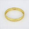 Bangles Woman/ Pulsos Dama/  Plain/  14K Real Color// P00108 - Image 2