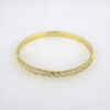Bangles Woman/ Pulsos Dama/ Zircon Stone/ 14K Real Color// P00110 - Image 2