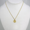 Cadenas & Colgantes/ Chain W/Pendants /14K Real Color/Plain/ 2mmx45cm// SET87