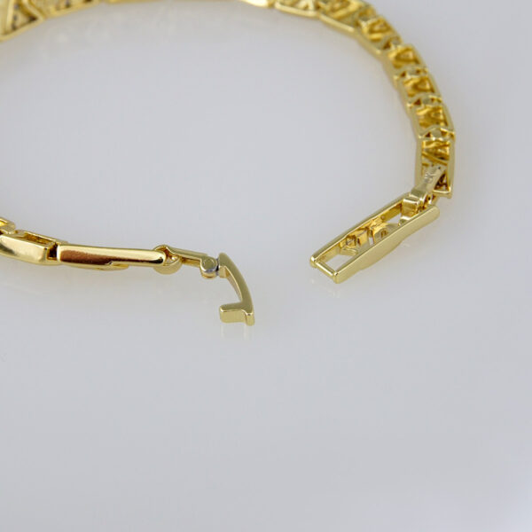 Bracelets Woman/ Pulsera mujer/  Zircon Stone/  14K Real Color// B0185 - Image 3