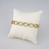 Bracelets Woman/ Pulsera mujer/  Zircon Stone/  14K Real Color// B0187