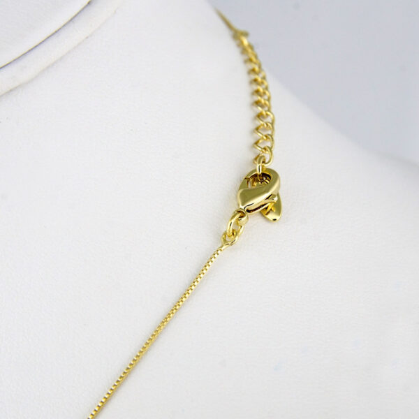Cadenas & Colgantes/ Chain W/ Pendants/  14K Real Color/  Zircon Stone// SET140