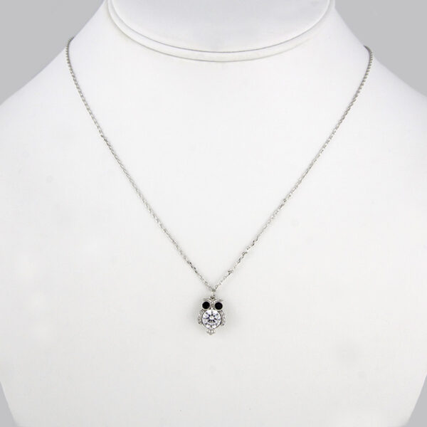 Cadenas & Colgantes/ Chain W/  Pendants/  Silver Color/  Zircon Stone// SET162