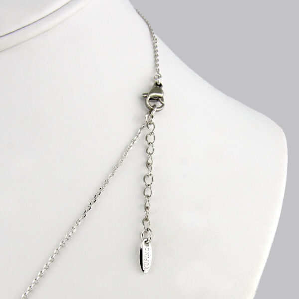 Cadenas & Colgantes/ Chain W/  Pendants/  Silver Color/  Zircon Stone// SET162 - Image 3