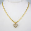 Cadenas & Colgantes/ Chain W/ Pendants/ 14K Real Color/ Zircon Stone/ 4mm x 45cm// SET175