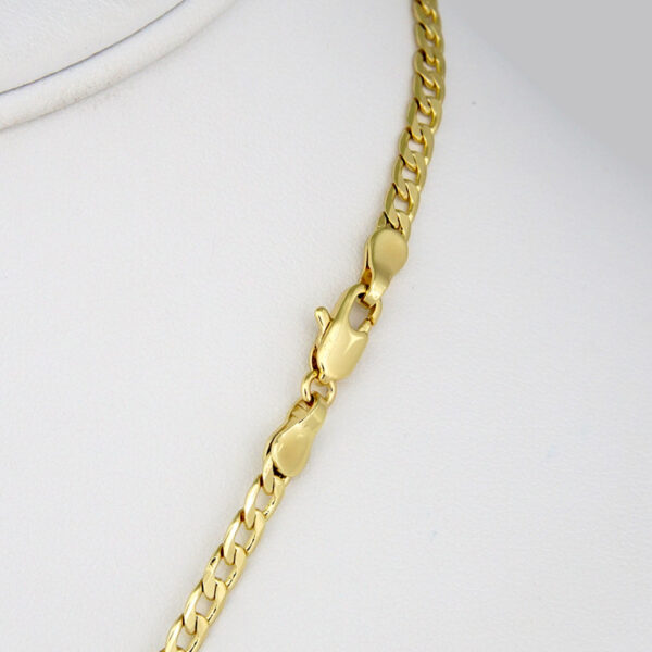 Cadenas & Colgantes/Chain W/Pendants / 14K Real Color/  Zircon Stone/  3mm x 45cm// SET198 - Image 3