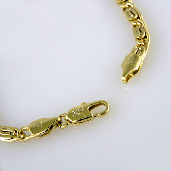 Bracelets Woman or Men / Pulseras mujer, Hombre/ Plain/ 14K Real Color//B0217