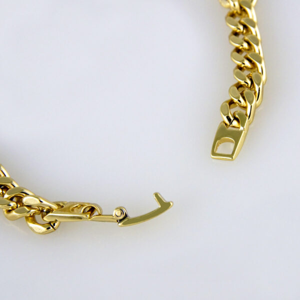 Bracelets Woman/ Pulseras mujer/  Plain/  14K Real Color// B0218