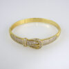 Bangles Woman/ Pulsos Damas/ Zircon Stone/ 14K Real Color// P0131 - Image 2