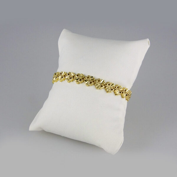 Bracelets Woman/ Pulseras Dama/ Zircon Stone/14K Real Color// B239