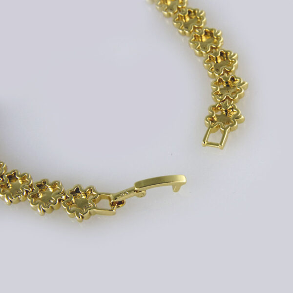 Bracelets Woman/ Pulseras Dama/ Zircon Stone/14K Real Color// B239