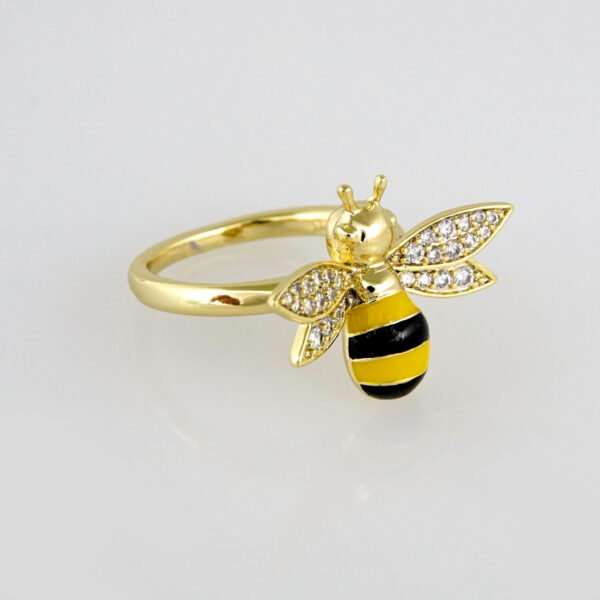 R088 Ring - Anillos - 14K Real Color - Zircon Stone - Image 2