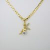 Cadenas & Colgantes/ Chain W/Pendants /  14K Real Color/  Zircon Stone/  3mm x 45cm// SET214 - Image 3