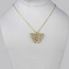 Cadenas & Colgantes & Earrings/ Chain W/Pendants /14K Real Color/Zircon Stone// SET232 - Image 3