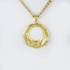 Cadenas & Colgantes & Earrings/ Chain W/Pendants /14K Real Color/ Plain/ 3mm x45cm// SET235 - Image 3