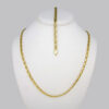 Cadenas & Pulseras/ Chain Men/ 14K Real Color/ Zircon Stone/ Italiano 6mm x60cm// SET245